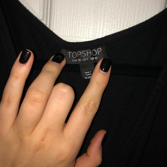 Topshop lace cap sleeve romper - Picture 2 of 2